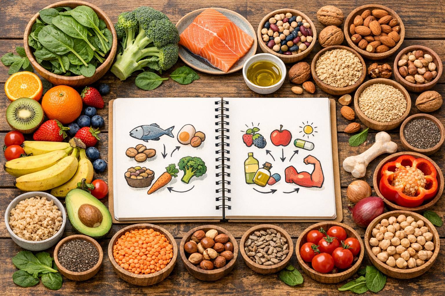 Guías sobre vitaminas y minerales que todo aficionado a la alimentación saludable debería leer